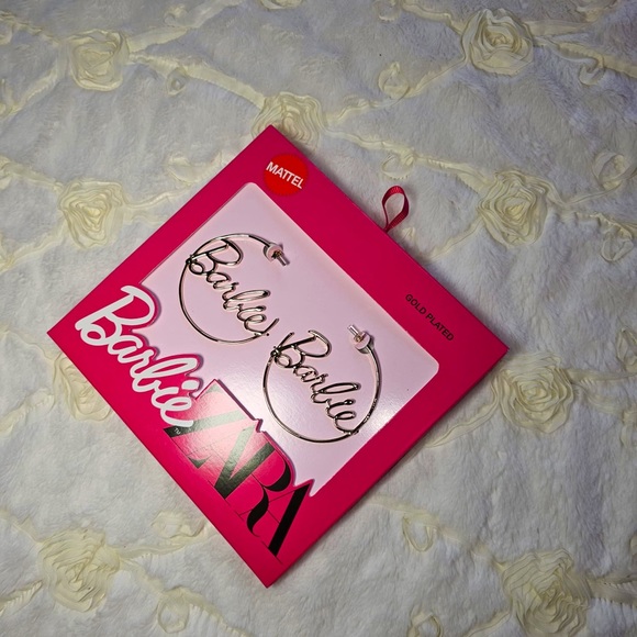 Zara Barbie earrings. Gold plated - Picture 2 of 3